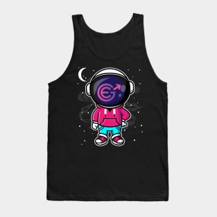 Hiphop Astronaut Evergrow Crypto EGC Coin To The Moon Crypto Token Cryptocurrency Wallet Birthday Gift For Men Women Kids Tank Top